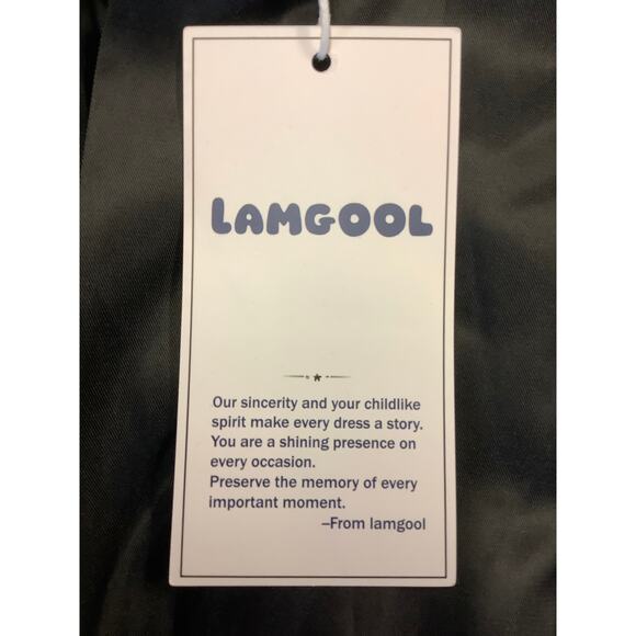 Lamgool Kids 16 Black Single Breasted Shawl Velvet Blazer Jacket Formal K32-25 - Picture 8 of 8